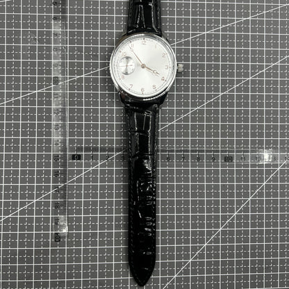 42mm Men Watch Seagull ST3600 Manual Chain Up Mechanical Movement