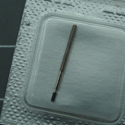 Watch winding stem for ETA 255.112 and 255.441 movements, compatible generic replacement part.