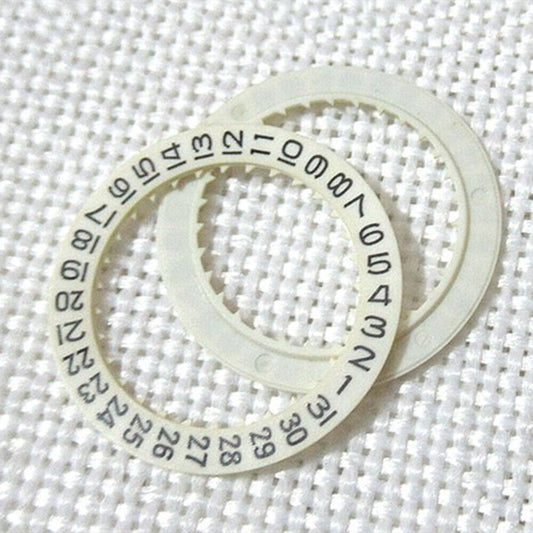 Pièce de montre Disque de date Roue de date Date@3 Convient génériquement au mouvement 8200#1005