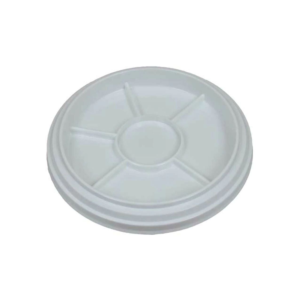 Swiss Bergeon 30097-BC dust cover with divided tray for organized watch accessory storage and protection.