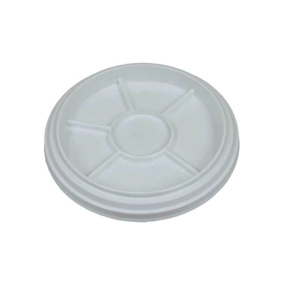 Swiss Bergeon 30097-BC dust cover with divided tray for organized watch accessory storage and protection.