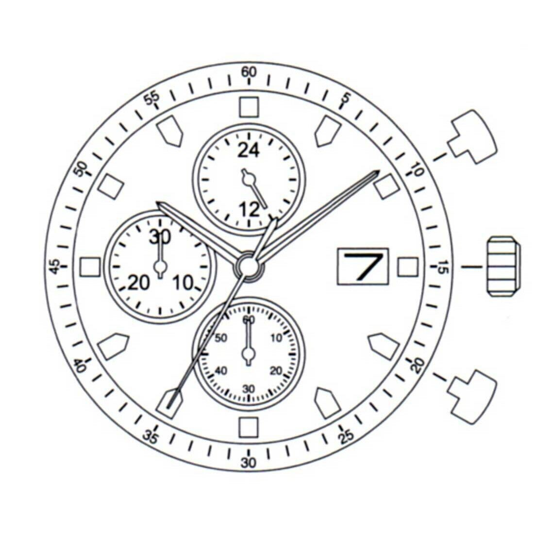 Miyota JS16 Japan Quartz Movement