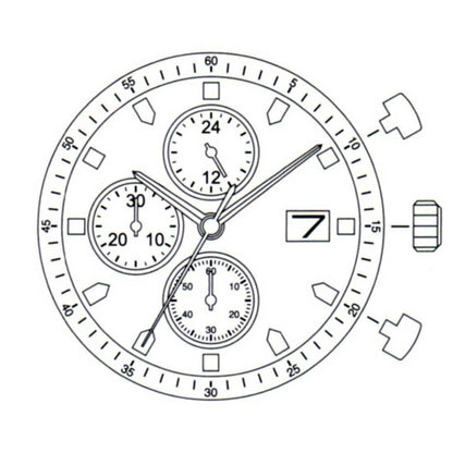 Miyota JS16 Japan Quartz Movement