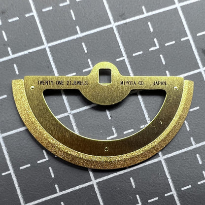 2 Stück Goldener Rotor Schwungmasse Universal Für Miyota 82S7 Uhrwerk