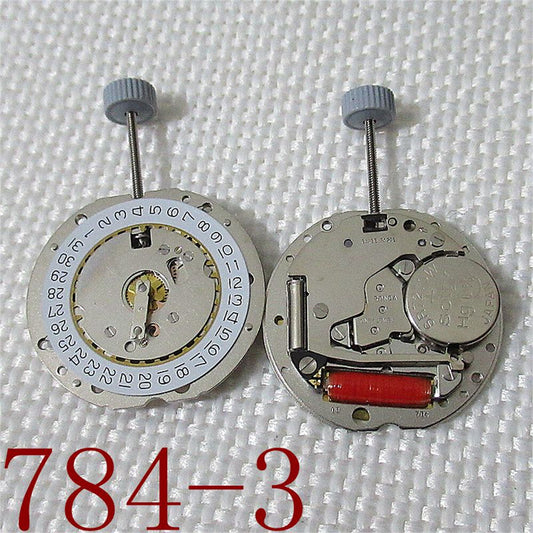 Ronda 784 Quartz Watch Movement Date At 3/6 Swiss Parts Watches Repair Parts