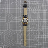 Beijing Double Rhomb Manual Mechanical Watch Golden Case Silver Nail