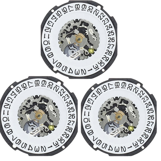 Hattori Epson TMI AL32 AX32 Watch Quartz Date At 3/6 Japan Movement 3PCS/Pack