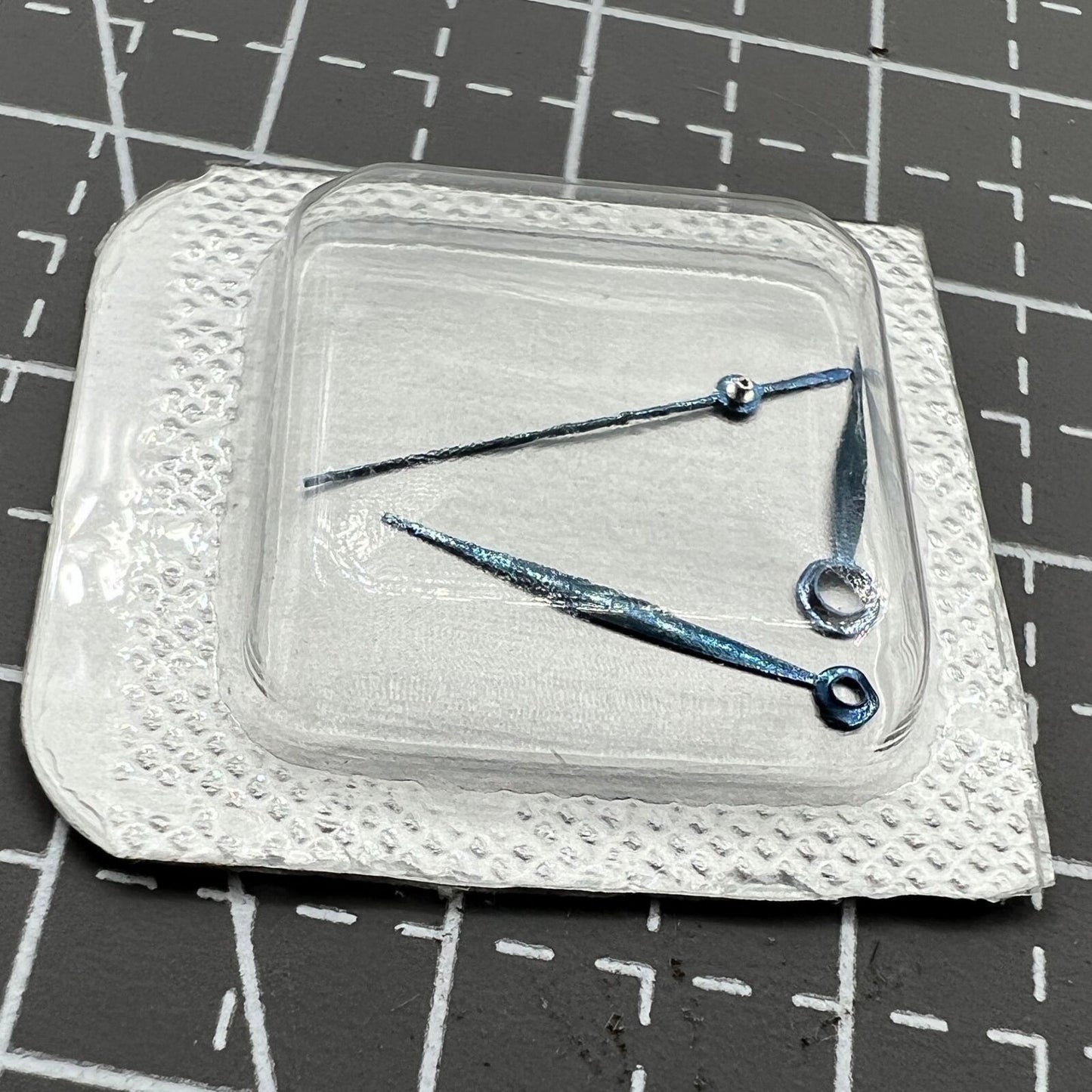 Blue baking finish watch hands for ETA 2892, 2824, 2836 movements, precise timing tool