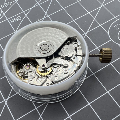 China Made 7750 automatic chronograph movement with ETA 7753 layout displaying subdials at 3, 6, and 9 o'clock for watch accessories.