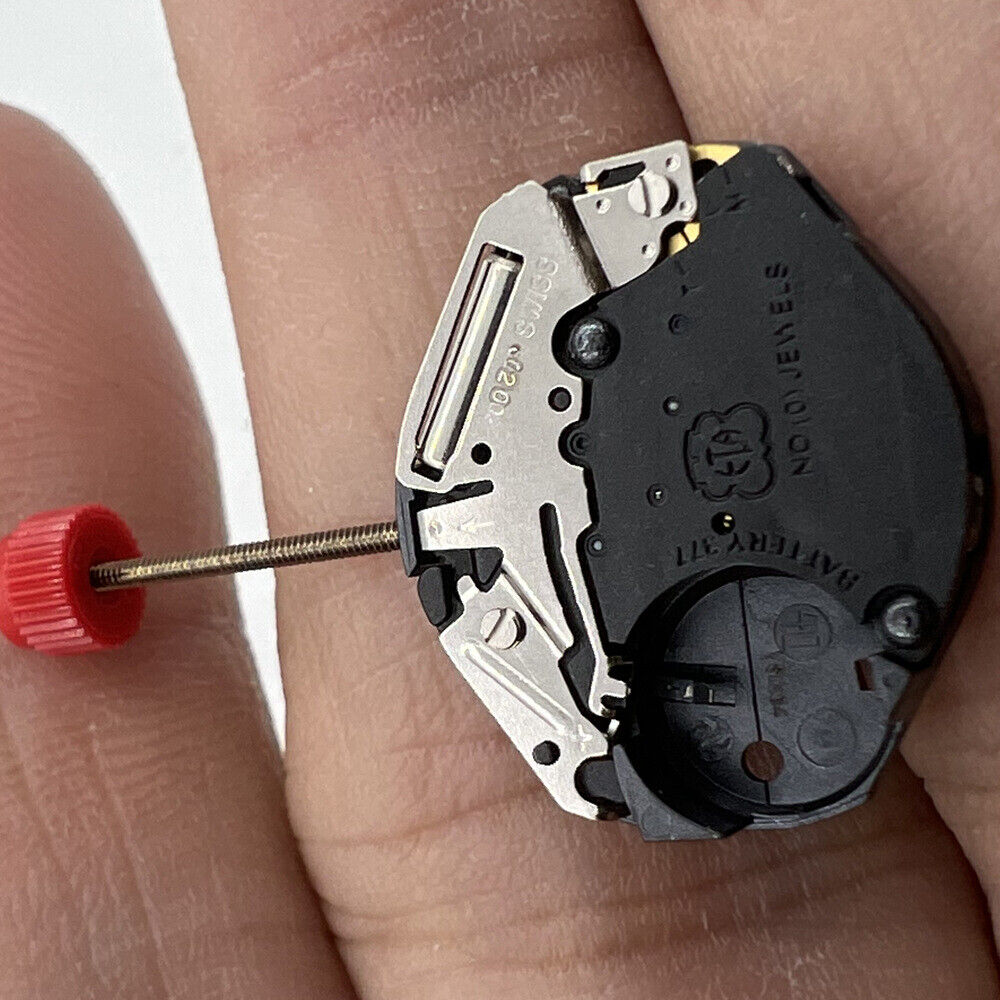 Montre <tc>ETA</tc> 802.002 à quartz, mouvement suisse à 2 aiguilles 