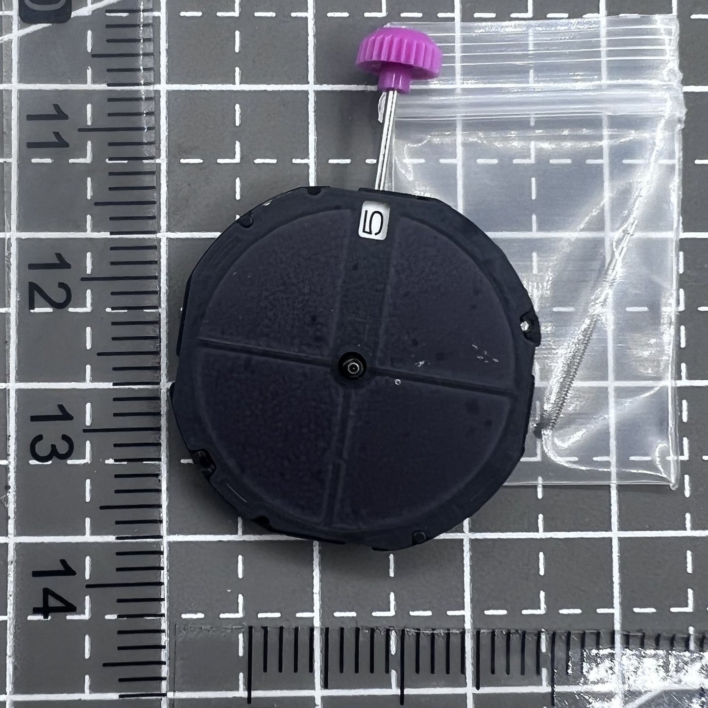 Eco Drive Solar Uhrwerk Miyota Citizen E110 Quarz Datumsanzeige bei 3 Uhr