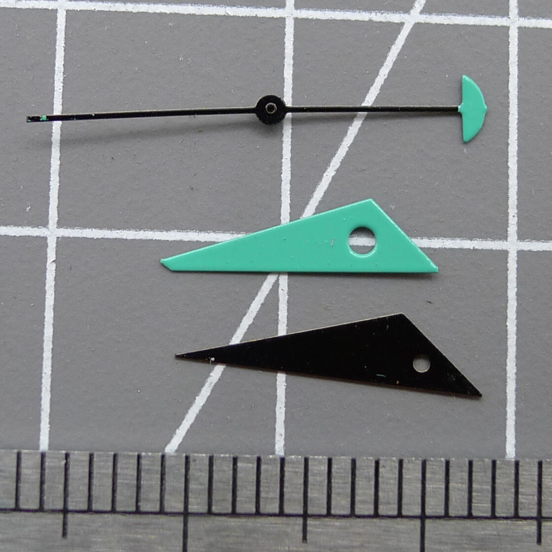 Aiguilles de montre triangulaires irrégulières de 10,5 mm pour mouvement à quartz Miyota 2035