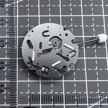 Swiss ISA 9238 quartz movement with 6 hands, multifunctional watch mechanism for precise timekeeping.