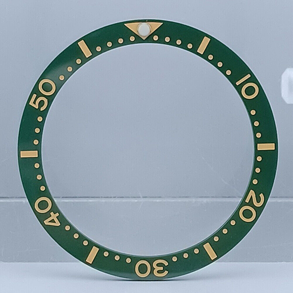 SUB ceramic watch bezel insert 33.65x27.3mm for women's flat watch accessories