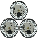 3PCS/Pack Japan Made Hattori Epson PC22 Watch Quartz Movement Date At 3/6