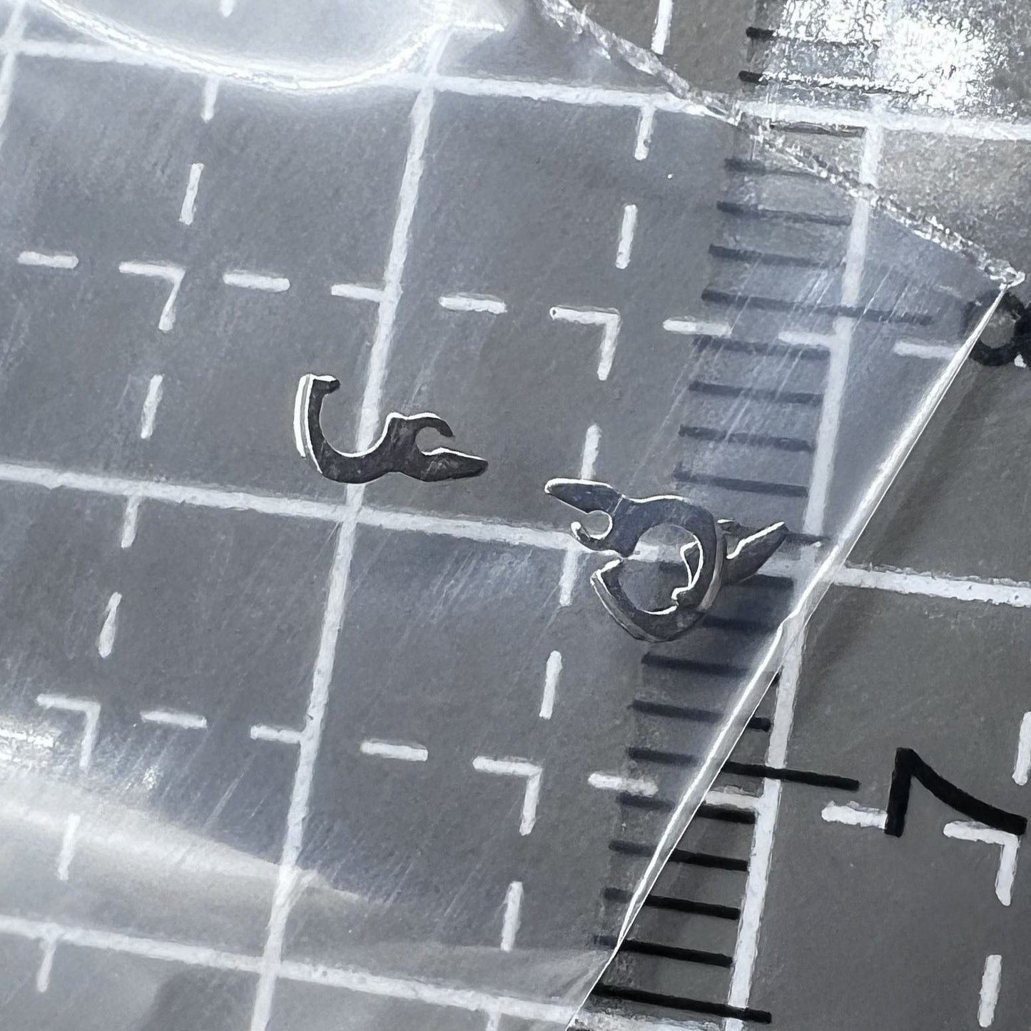 2 Stück Zifferblatt Haken für ETA 2824 2836 2834 2846 2878 2879 Uhrwerk