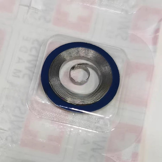 Watch mainspring for ETA 6497-1 6497-2 mechanical movement, durable replacement part.