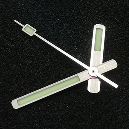 Green luminous hands set for SKX007 & SPR777 watches with NH35A/NH36 movement.