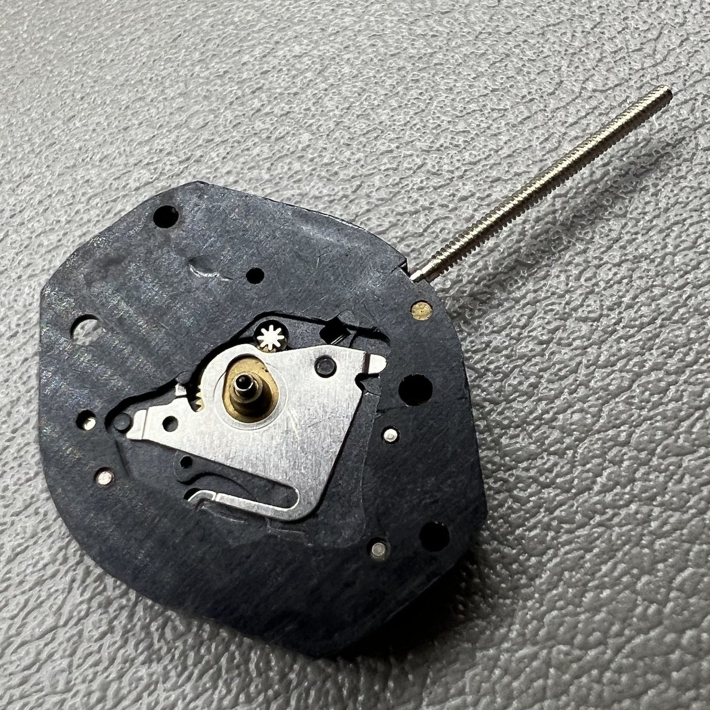 Swiss ISA 638 quartz movement watch mechanism with three hands, no calendar - reliable precision by ISA.