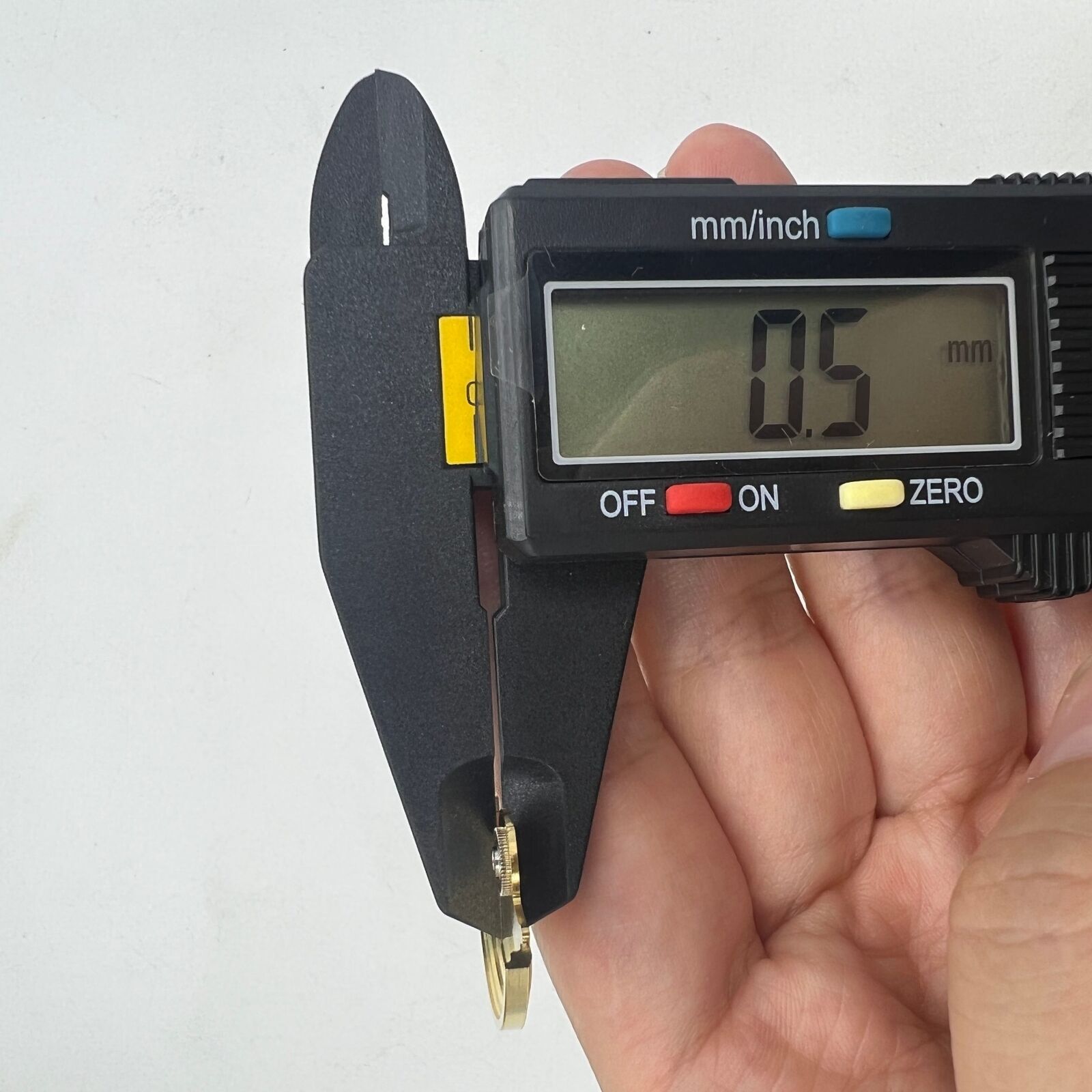 Golden Line Wave carved rotor oscillating weight for Miyota NH35 NH36 watch movement, precision-crafted accessory.