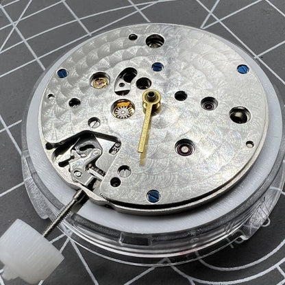 SA 3130 Mechanisches Automatikwerk Blaues Uhrwerk mit Unruhfeder