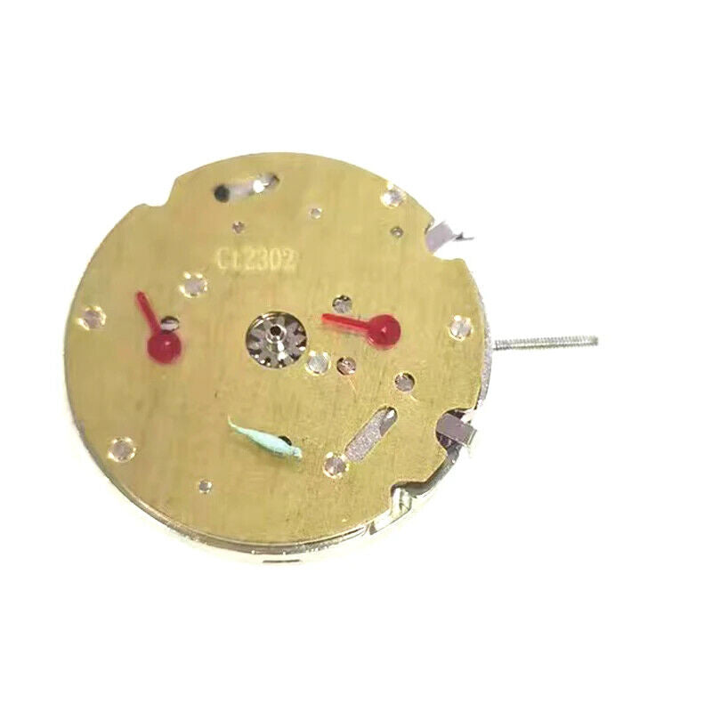 3 Hands Dandong 7120 automatic watch part with 6 hands, precision mechanical movement by China Made.