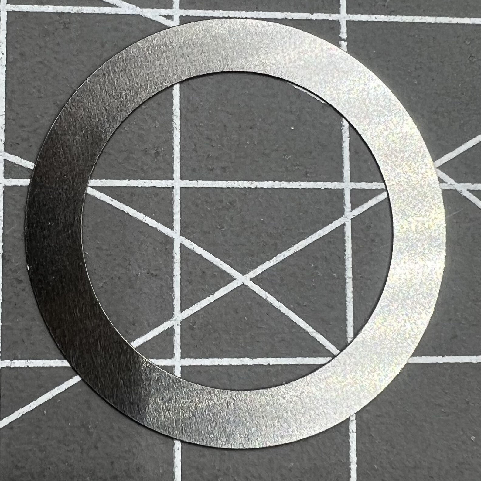 Black Date Disk overlay showing date at 3 o?clock for NH35 NH36 watch movement upgrade.