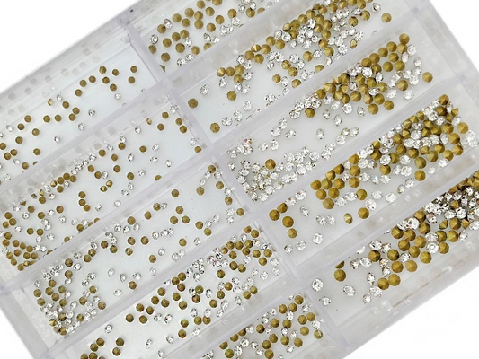 10 größen 1000 Teile/satz Uhr Teile Nahen Osten Strass Diamant Uhrmacher 