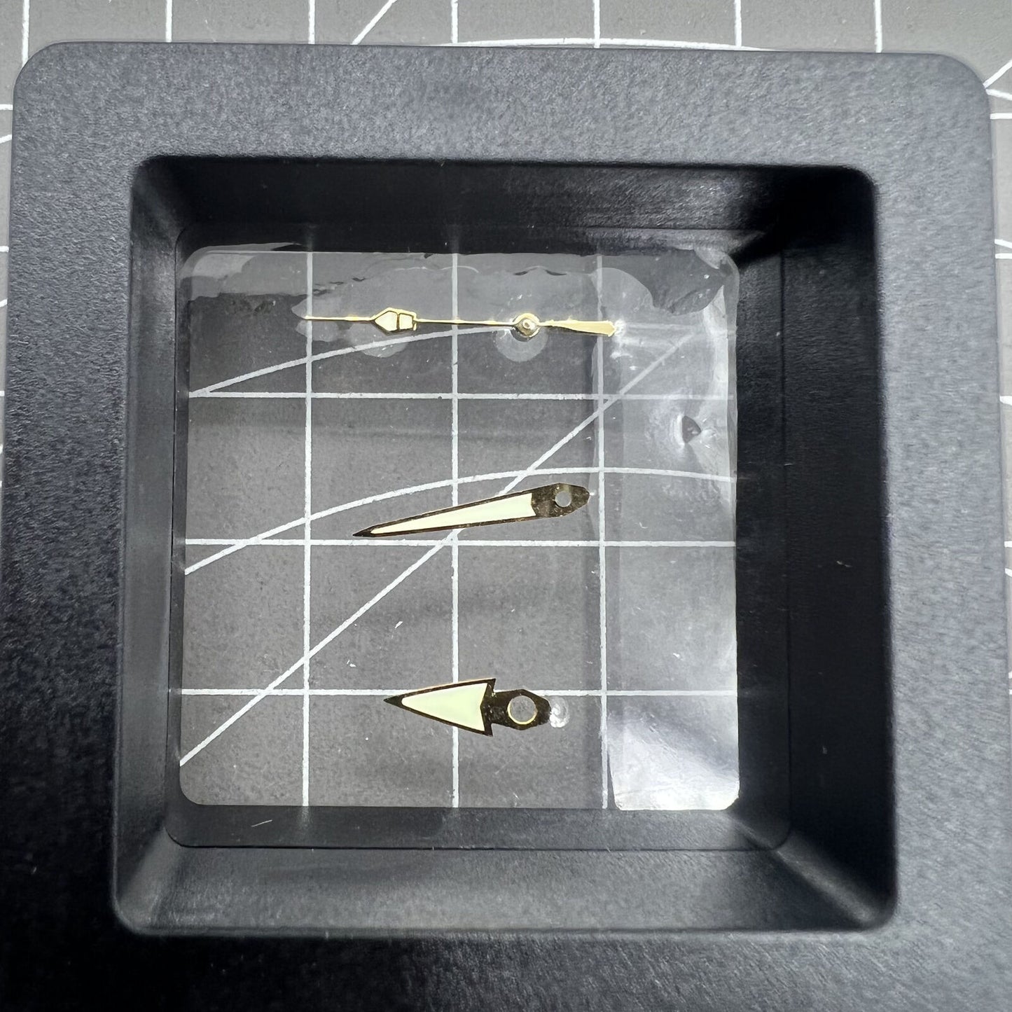 C3 green luminous watch hands set for NH35/36/4R/6R movement, precise time visibility