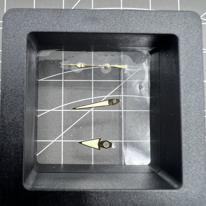 C3 green luminous watch hands set for NH35/36/4R/6R movement, precise time visibility