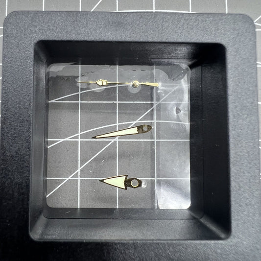 C3 green luminous watch hands set for NH35/36/4R/6R movement, precise time visibility