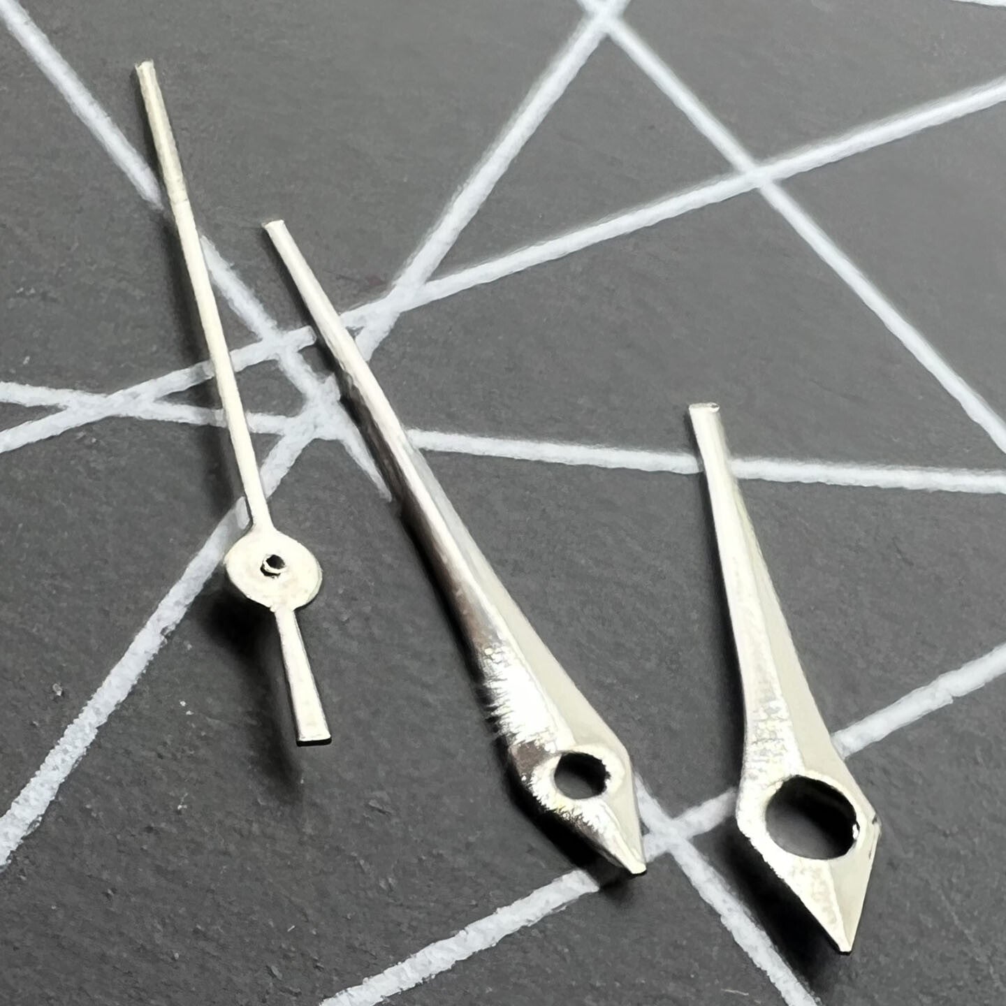 Aiguilles pointues argentées pour montres Miyota 2035, 2115, 2105, 2305 et 2315