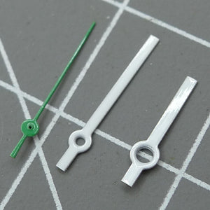 1 Set/Pack 10mm Green Second Hand Watch Hands for Miyota 7T35 Quartz Movement