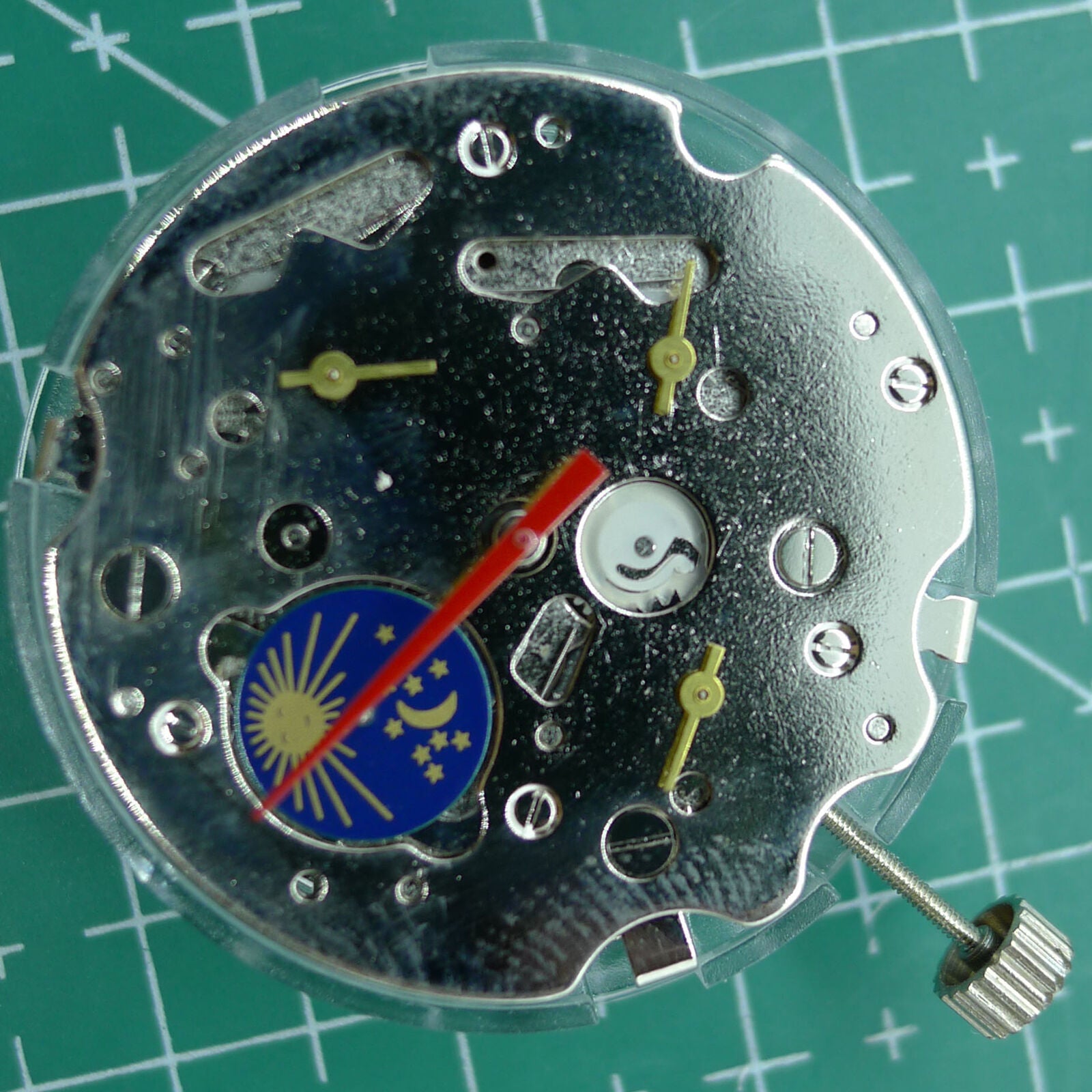 Seagull ST16 automatic watch movement, precise mechanical component for repair and assembly.