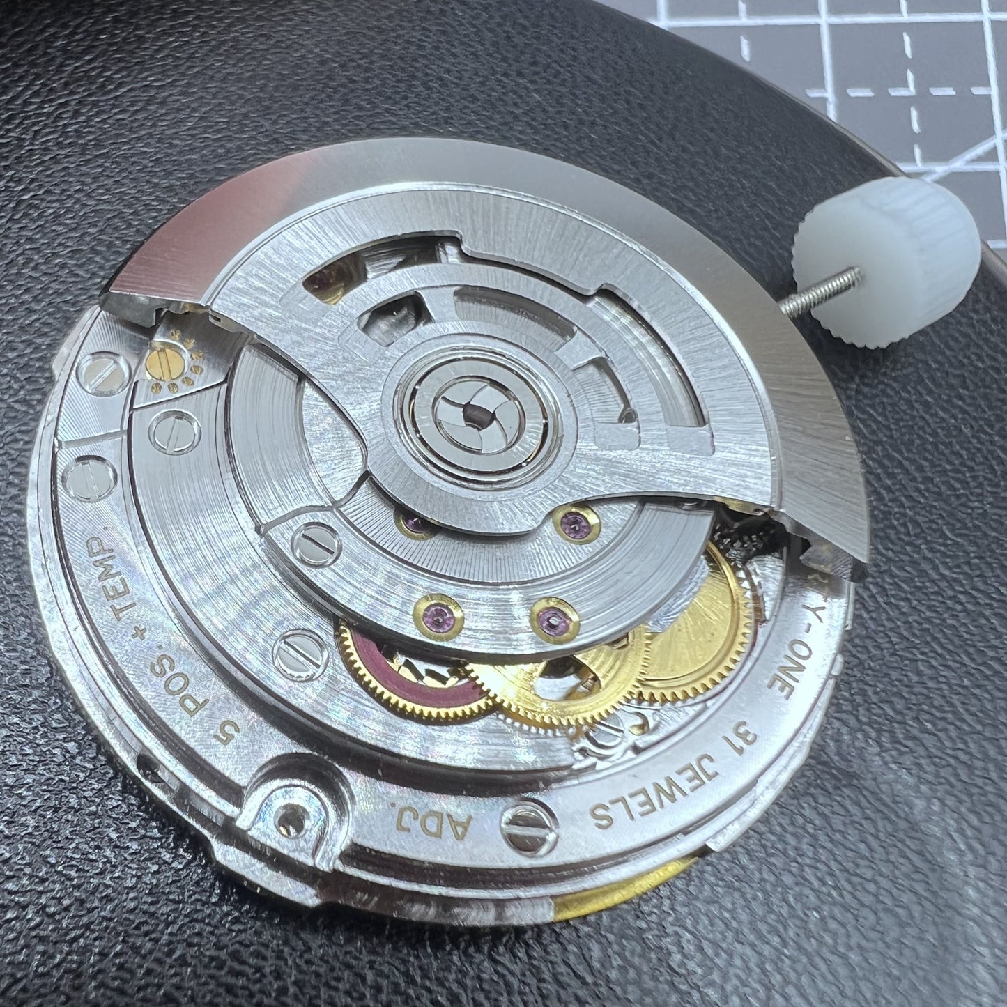 China Hergestellt 3255 Automatisches Mechanisches Uhrwerk Breite Scheibe