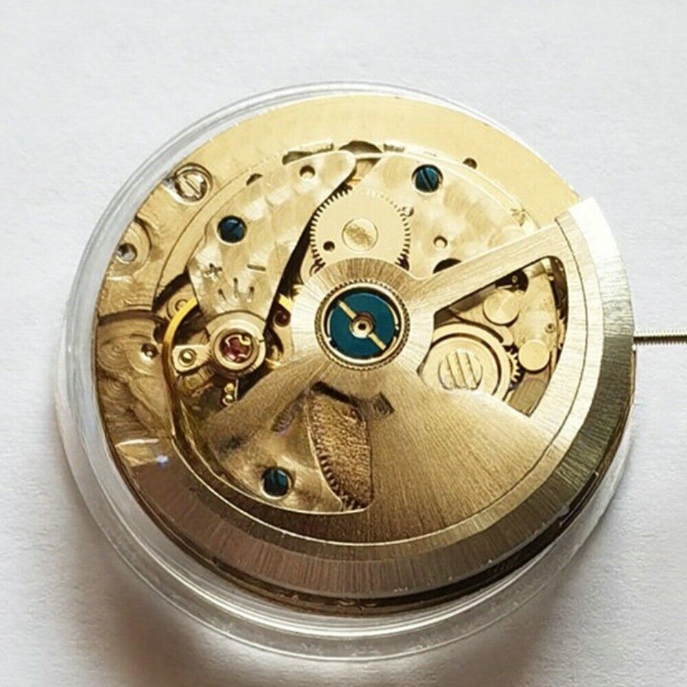 China Made Big Automatic watch with mechanical movement, 3 hands, small second at 3, date display at 6.