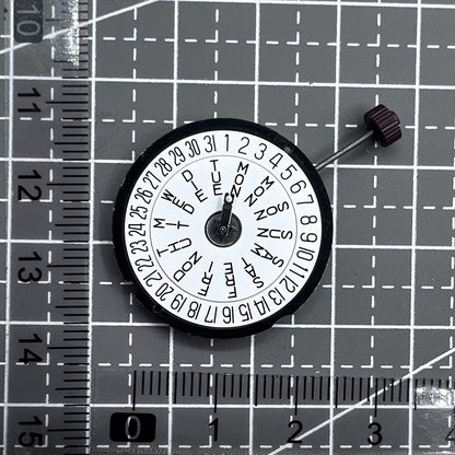 Swiss Uhrwerk Ronda 517 Quarz Uhrwerk mit Datumsanzeige bei 12 Uhr, pr�zise Uhrwerk f�r Uhrenzubeh�r