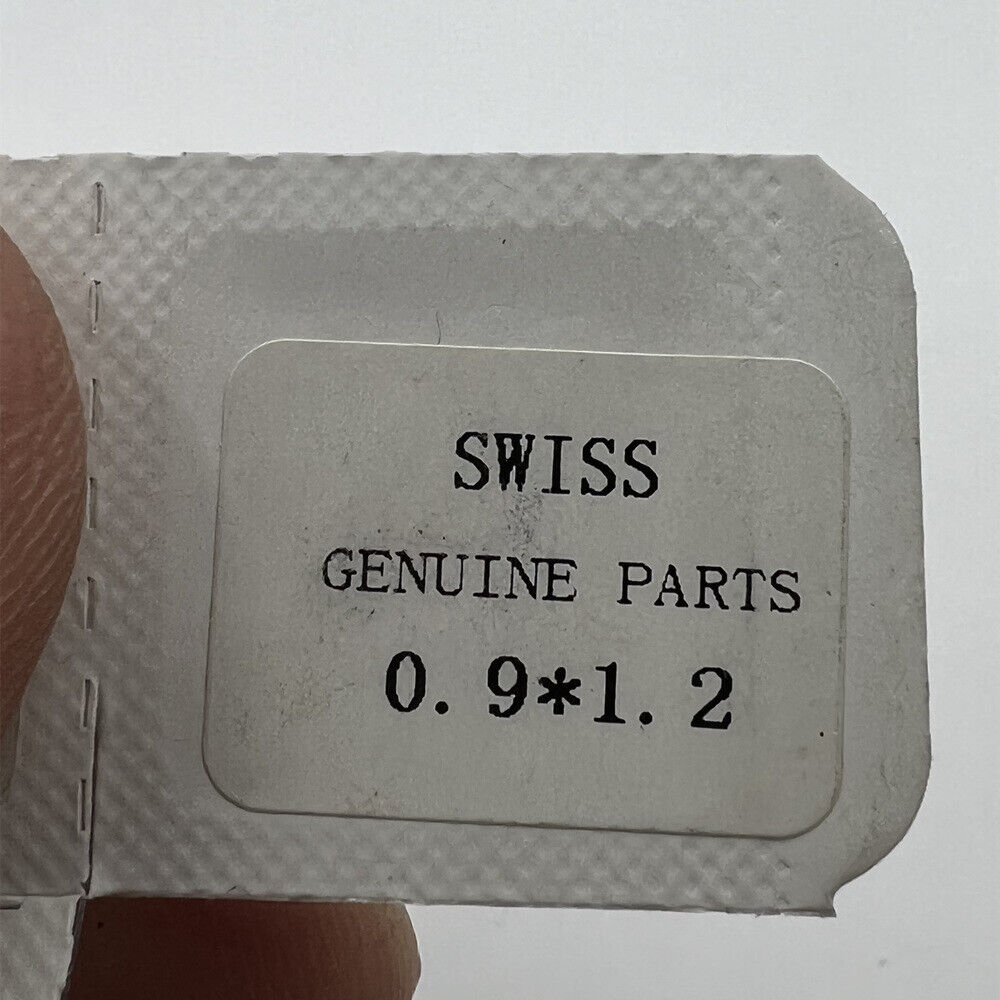 Swiss Made stainless steel extension stems, 1.2mm & 0.9mm, durable fit for watch repairs and adjustments.