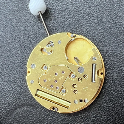 Golden Quartz Uhr Swiss Ronda 1004 mit 2 Zeigern Uhrwerk