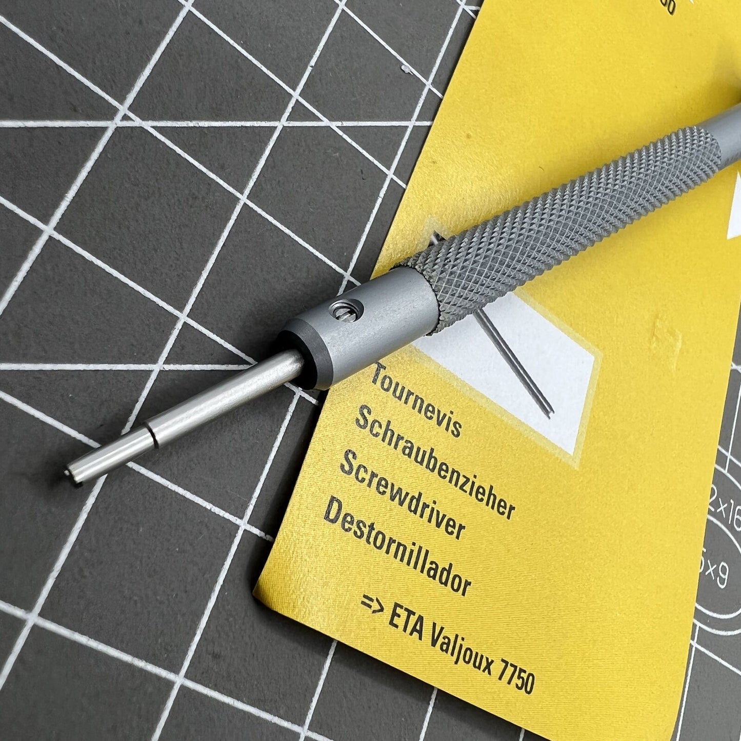 Bergeon 31081-EX-7750 precision screwdriver for ETA Valjoux 7750 watch repair tools