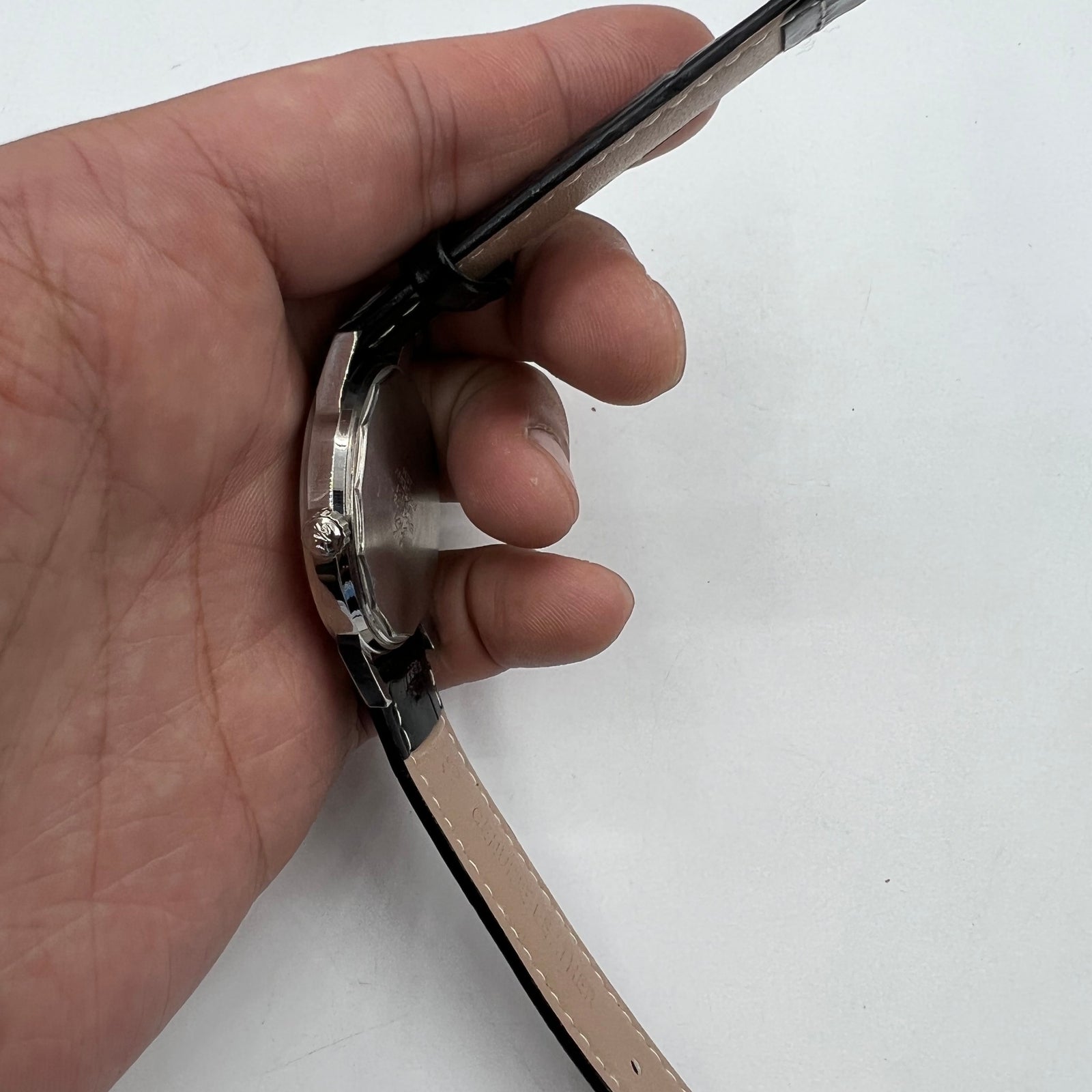 Shanghai Factory 36mm 8120 manual mechanical watch with shock-resistant 17 jewels for precise timekeeping