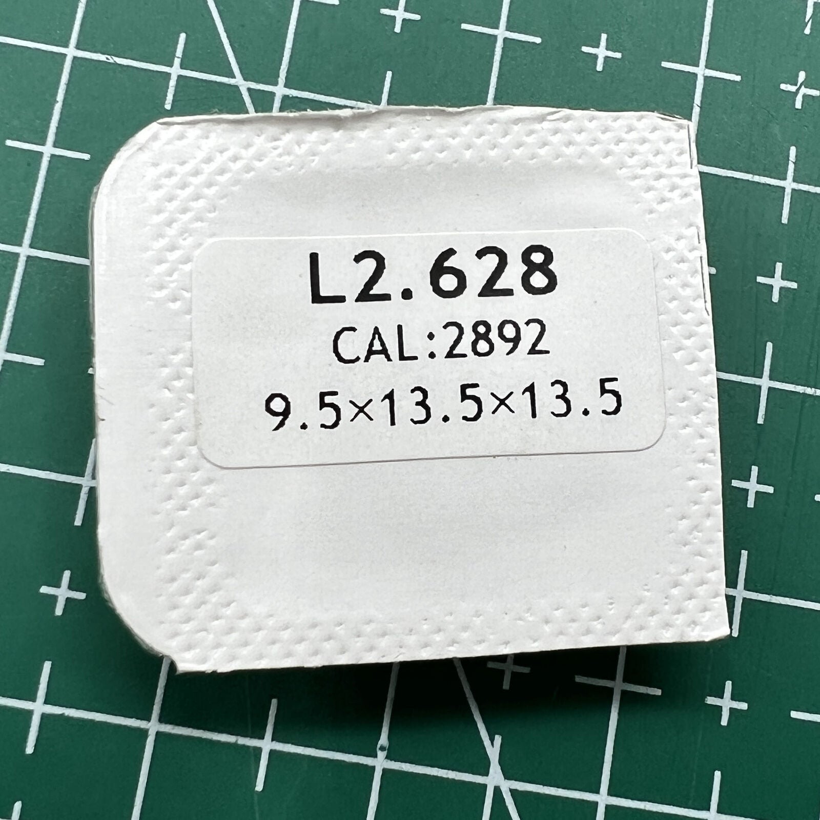 Blue baking finish watch hands set for ETA 2892 movement, precise and stylish accessory.