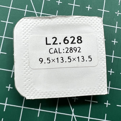 Blue baking finish watch hands set for ETA 2892 movement, precise and stylish accessory.