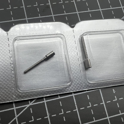 2 Stück Verlängerungsstiele aus Schweizer Edelstahl 1 2mm auf 0 9mm Anschluss