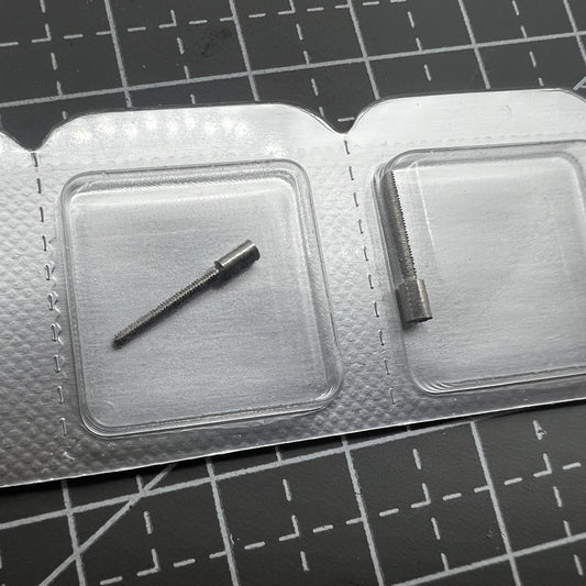 2 Stück Verlängerungsstiele aus Schweizer Edelstahl 1 2mm auf 0 9mm Anschluss