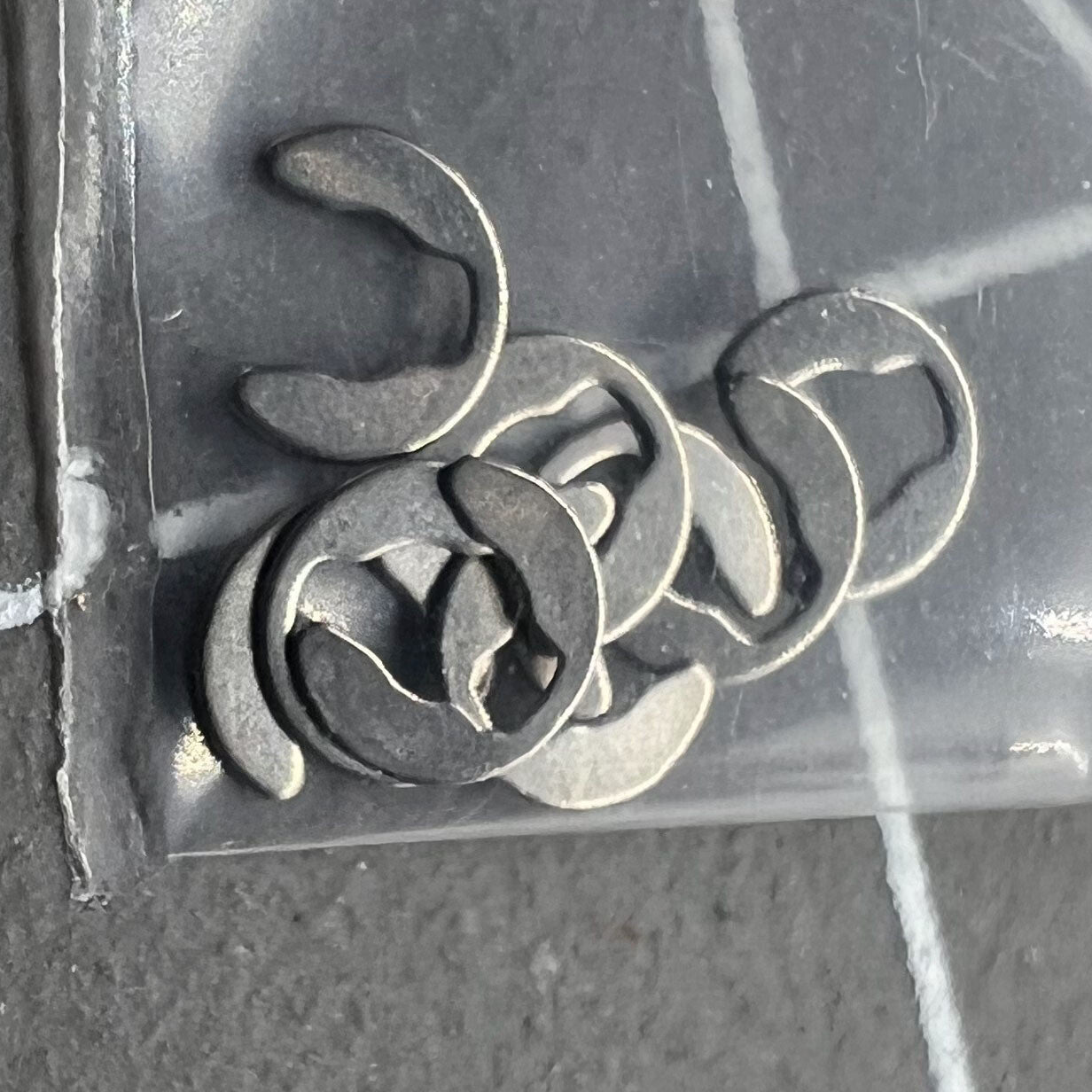 Date disk wheel insert for ETA2836 and ETA2834 watch movements, compatible generic replacement.