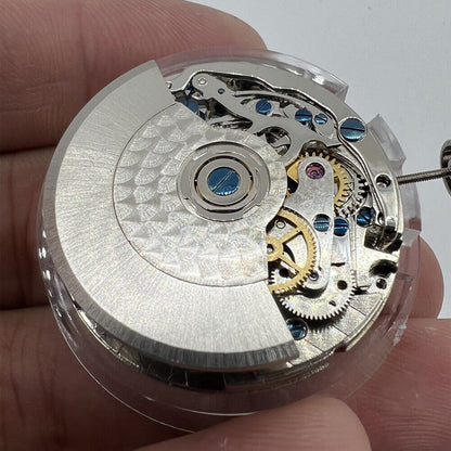 Tianjin Seagull ST1940 automatic watch movement with small second, showcasing precision Chinese craftsmanship.