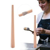 Wood Tapered Mandrel Ring Stick Tool for Finger Ring Jewelry Rings Making Sizes