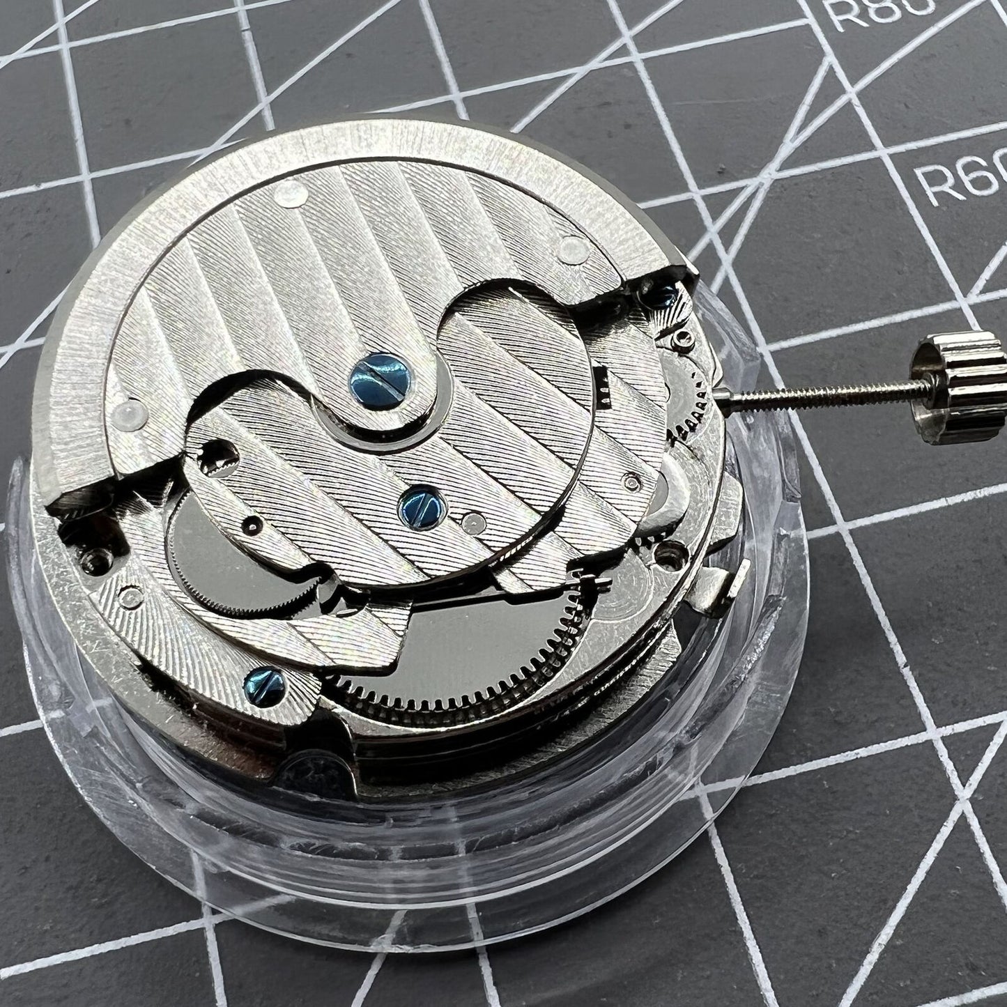 TY2876 T16 watch accessory showcasing automatic mechanical movement with four small second subdials by TY Brand.