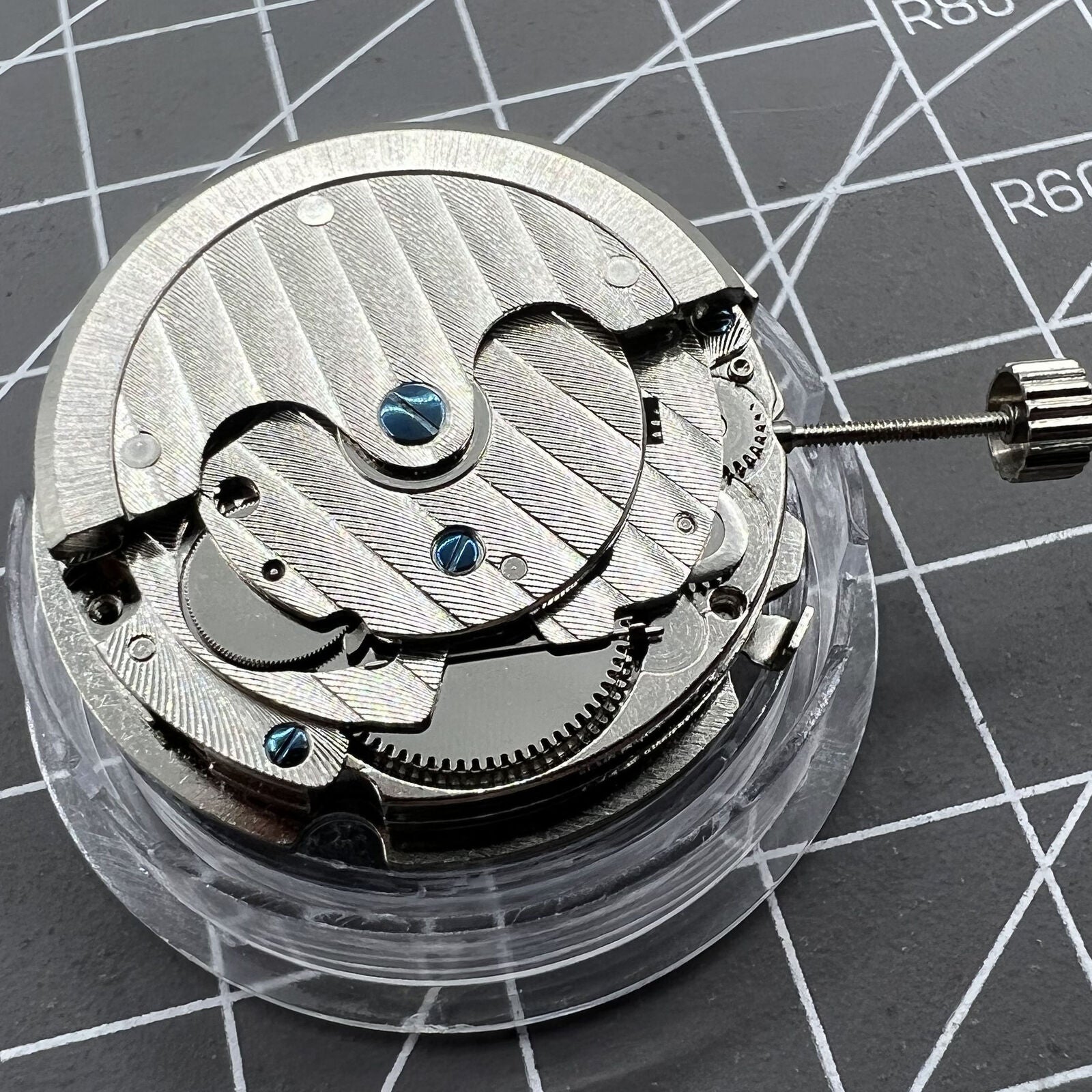 TY2876 T16 watch accessory showcasing automatic mechanical movement with four small second subdials by TY Brand.